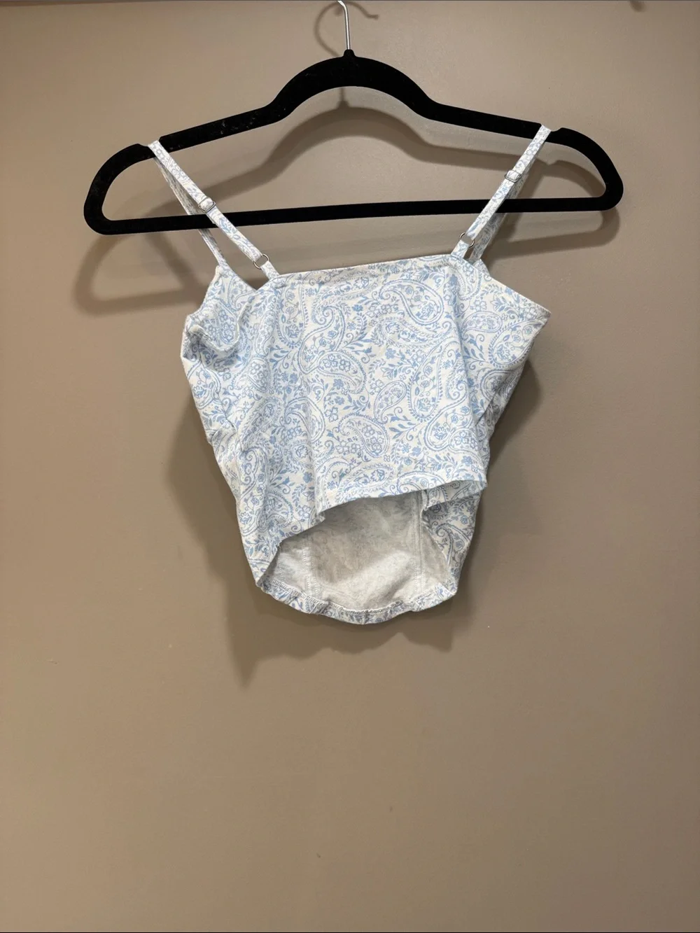Hollister Light Blue Paisley Cami